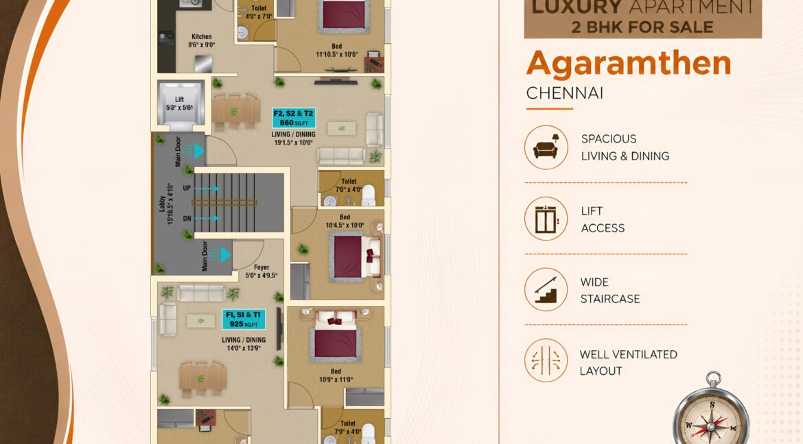 Agaramthen - 03 Typical Floor Plan