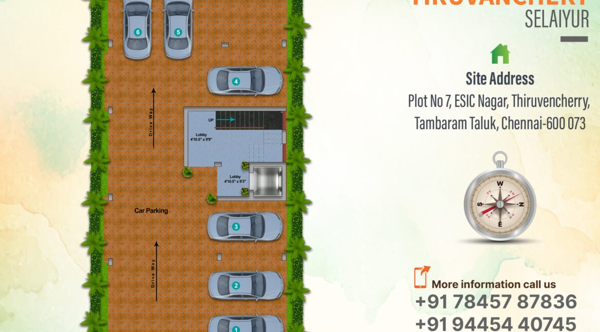 Tiruvanchery–Selaiyur - 02 Ground Floor Plan
