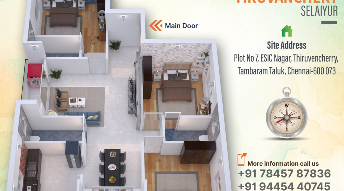 Tiruvanchery–Selaiyur - 04 Cross Section F1